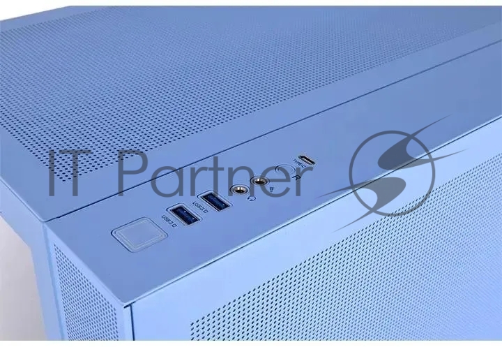 Корпус Thermaltake View 380 TG ARGB Hydrangea синий ATX 6x120mm 2x140mm 1x200mm 2xUSB3.0 audio bott PSU [CA-1Z2-00MFWN-00]