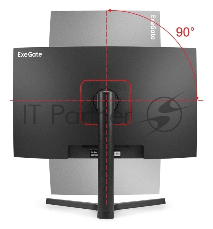 LCD ExeGate 27" EC2700TA Combat {VA 2560x1440 Curved 165Hz 1ms 16:9 300cd 3000:1 178/178 2xHDMI DisplayPort USB Speakers} [EX297303RUS]