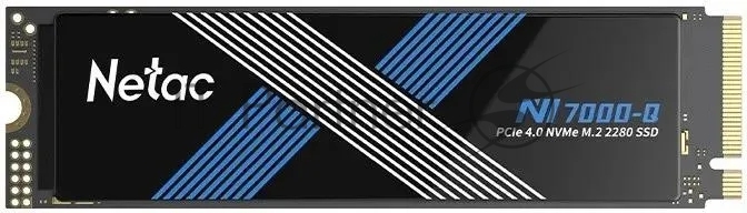 Накопитель SSD Netac NV7000-Q, 4Tb, M.2 2280, PCIe 4.0 x4, NVMe, R/W 7100/6200, с радиатором