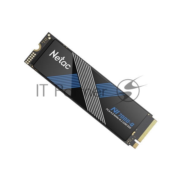 Накопитель SSD Netac NV7000-Q, 4Tb, M.2 2280, PCIe 4.0 x4, NVMe, R/W 7100/6200, с радиатором