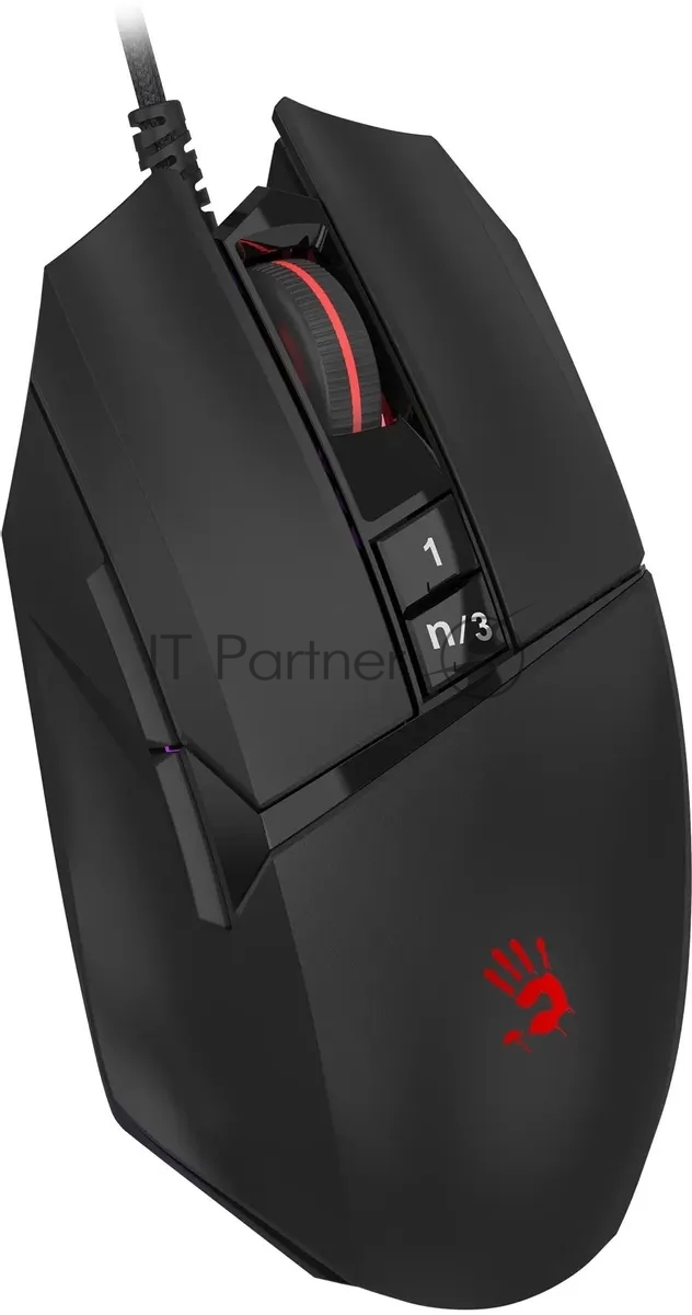 Мышь проводная A4Tech Bloody W65 Max Mini черный, 12000 dpi, USB, кнопки - 9