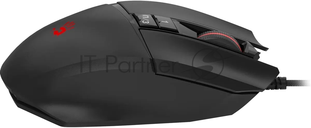 Мышь проводная A4Tech Bloody W65 Max Mini черный, 12000 dpi, USB, кнопки - 9