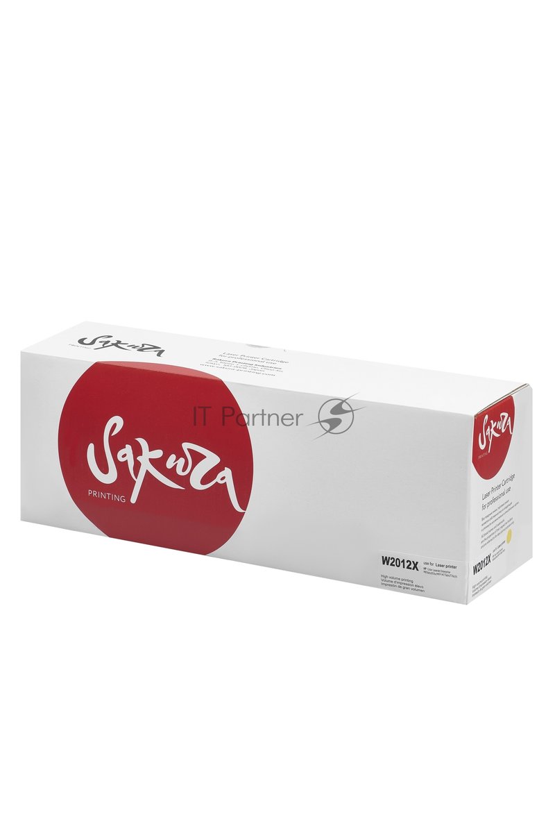 Картридж лазерный Sakura W2012X для HP Color LaserJet Enterprise M856dn/M776dn/MFP M776z/MFP M776zs, желтый, 29000 к.