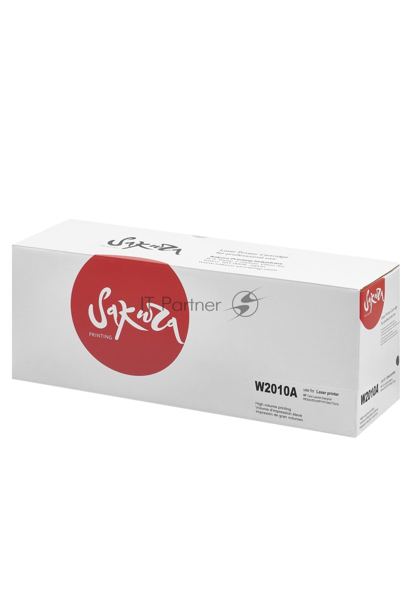 Картридж лазерный Sakura W2010A для HP Color LaserJet Enterprise M856dn/M776dn/MFP M776z/MFP M776zs, черный, 19000 к.