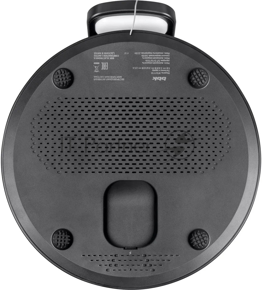 Портативная колонка BBK BTA1110 черный 10W 2.0 BT 10м 1800mAh