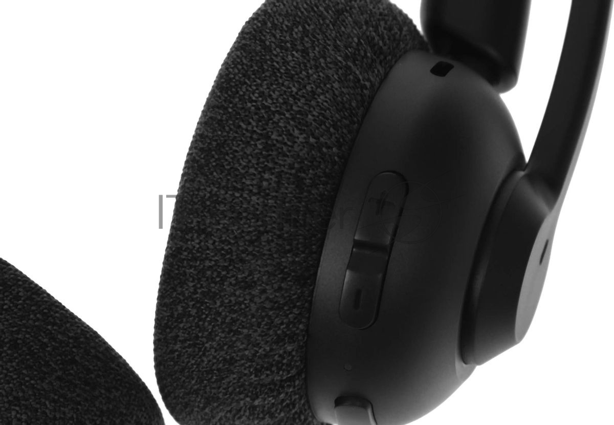 Гарнитура JLab GO Work Pop Wireless Headphones чёрный, беспроводная, Bluetooth, до 50 ч