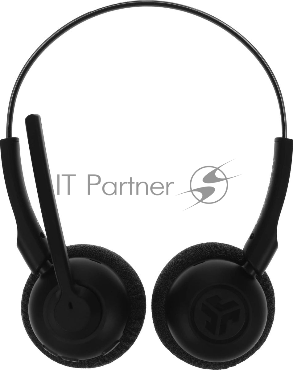 Гарнитура JLab GO Work Pop Wireless Headphones чёрный, беспроводная, Bluetooth, до 50 ч