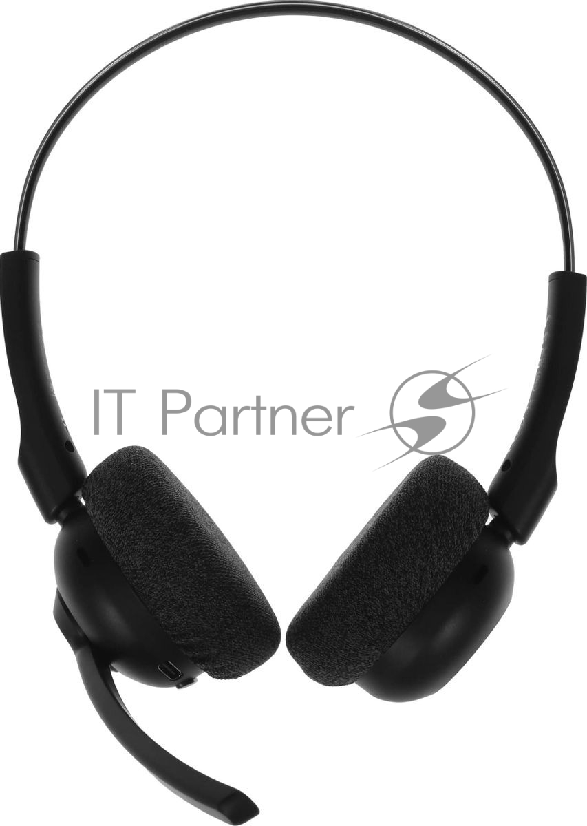 Гарнитура JLab GO Work Pop Wireless Headphones чёрный, беспроводная, Bluetooth, до 50 ч
