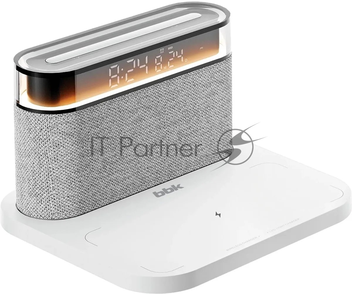 Портативная колонка BBK BTA2020 белый 5W 1.0 BT 10м 1200mAh