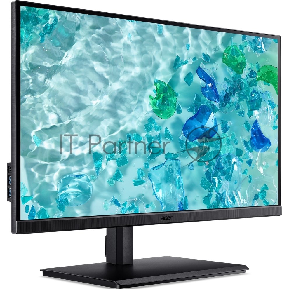 Монитор 27" Acer B277KC3bmipruzx IPS 3840x2160, 100 Гц, 4 мс, 16:9, 350 кд/м2, 2xHDMI, 1xDP, 4xUSB, 1x3.5 мм, черный