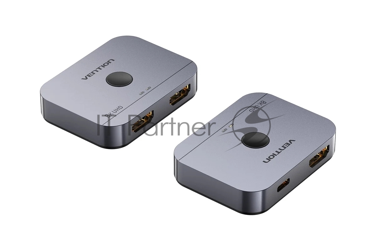 Переключатель - разветвитель Vention HDMI v2.1 двунаправленный 2x1/1x2