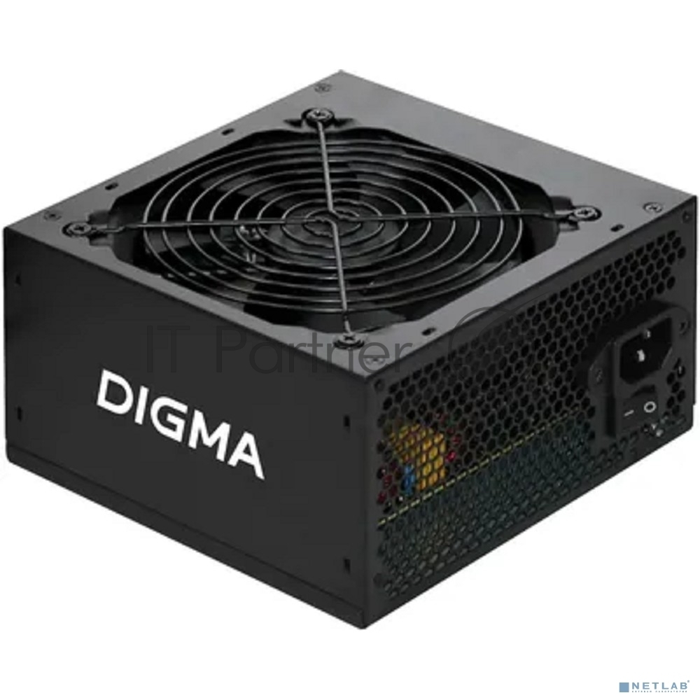 Блок питания Digma DPSU-400W, 400Вт, 120мм, черный