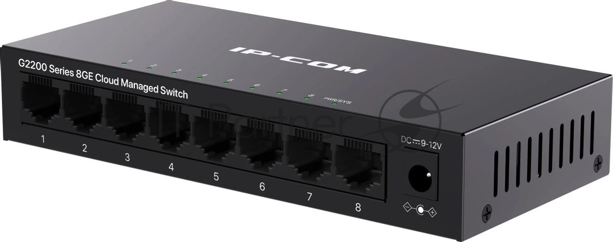 Коммутатор IP-COM G2208D, 8×1 Гбит/с, управляемый