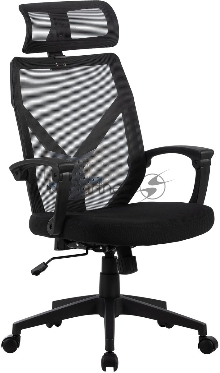 Кресло Cactus CS-MC414-BK черный, сетка