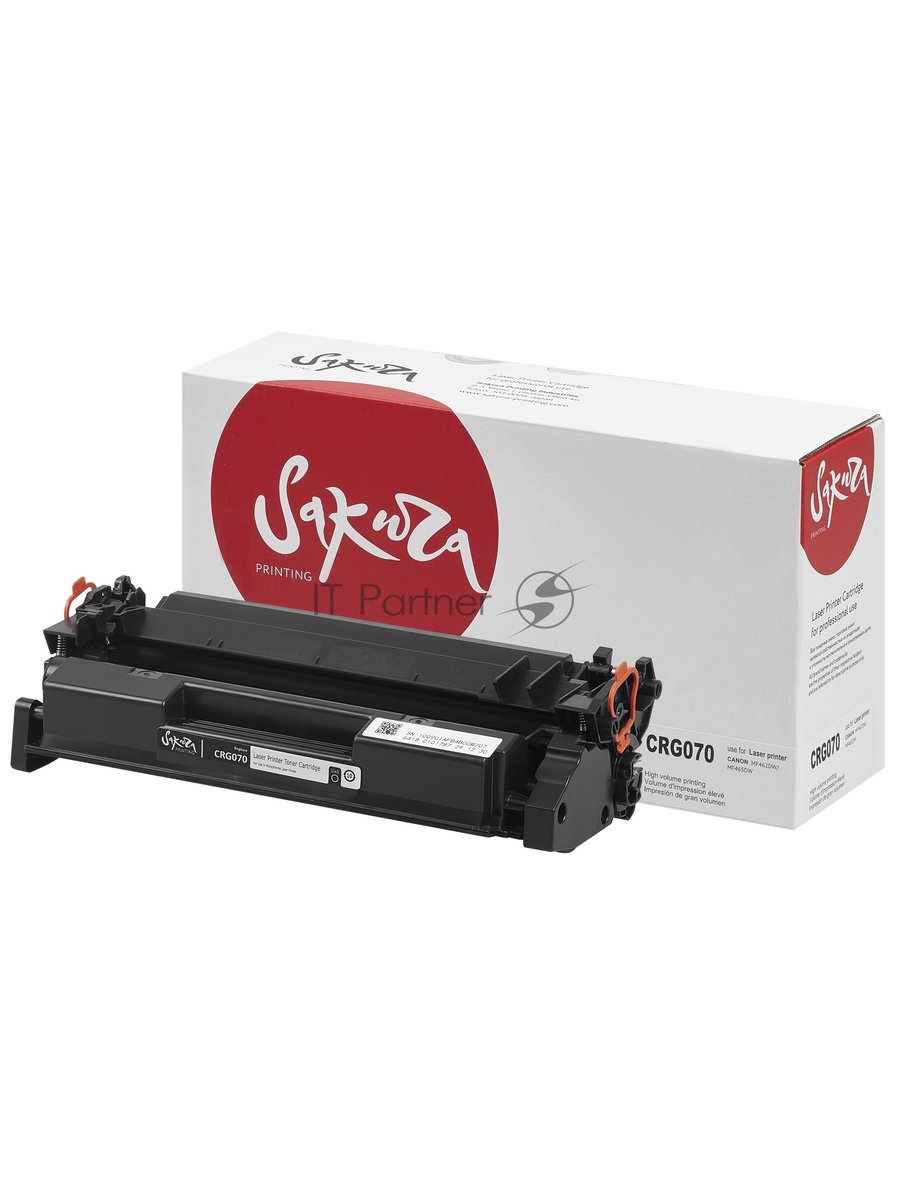 Картридж лазерный Sakura 070-NOC для Canon i-SENSYS LBP243dw, LBP246dw, MF461dw, MF463dw, MF465dw, черный, 3000 к. (без чипа)
