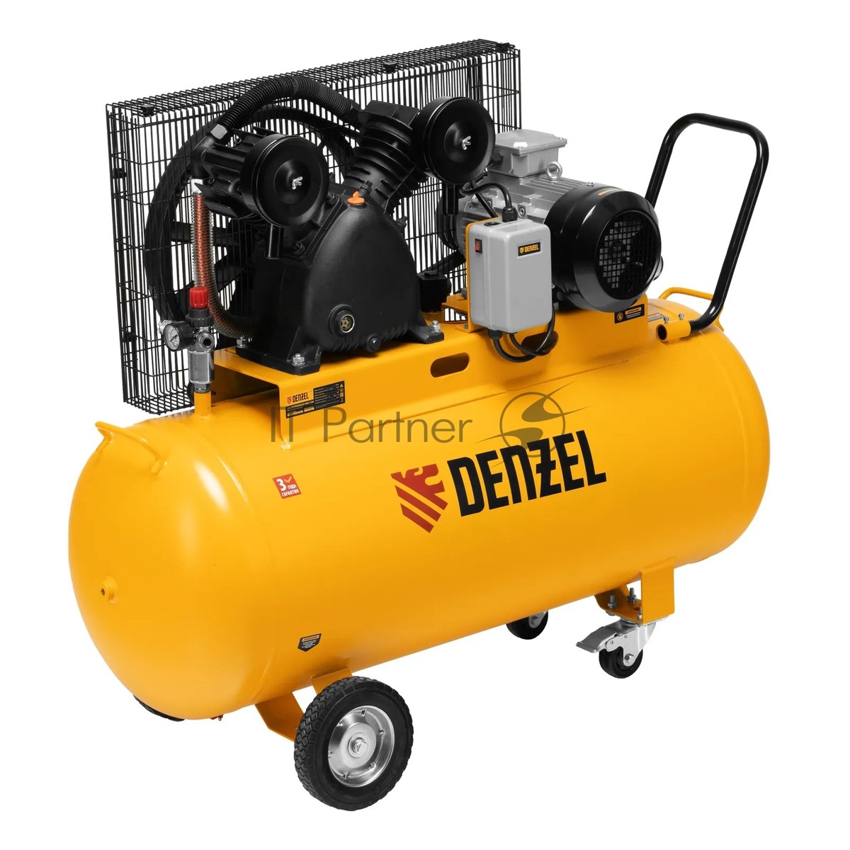Компрессор воздушный Denzel рем. привод BCV 4000-T/200, 4,0 кВт, 200 л, 690 л/мин