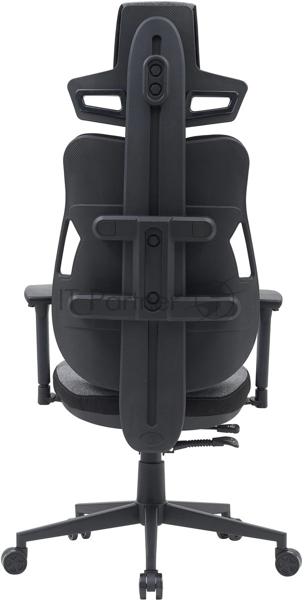 Кресло Cactus CS-CHR-DUO-GYBK серый, экокожа