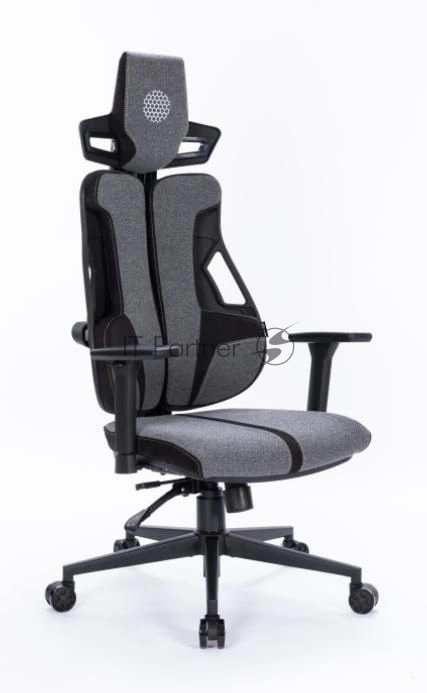 Кресло Cactus CS-CHR-DUO-GYBK серый, экокожа