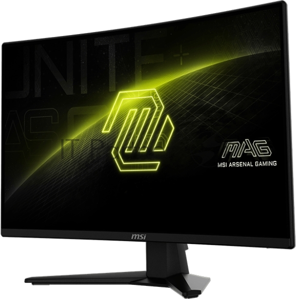 Монитор 27" MSI MAG 274CXF VA 1920x1080, 280 Гц, 0.5 мс, 16:9, изогнутый (1500R), 300 кд/м², HDMI 2.0b (x2), DisplayPort 1.2a, USB-C, выход на наушники, Flicker Free, Low Blue Light, поддержка HDCP, PIP, слот для замка, трехсторонний безрамочный дизайн, черный
