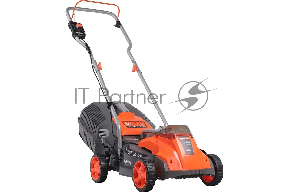 Газонокосилка аккумуляторная Patriot CM4000, 40 В, 0 Ач