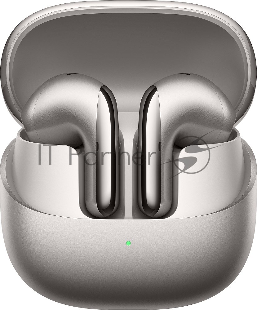 Наушники TWS Xiaomi Buds 5 серый, вкладыши, Bluetooth, активное шумоподавление, до 6 ч