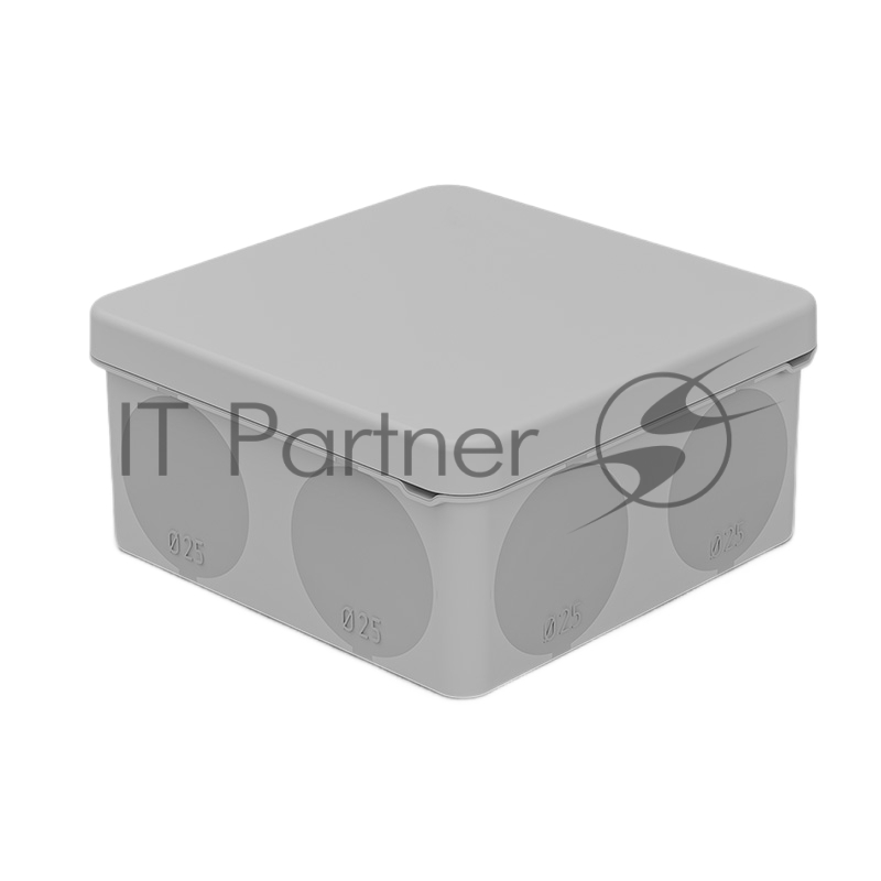 Коробка распаячная Rexant для прямого монтажа ОУ, HF, 100х100х50мм, IP67 (мембранные вводы)