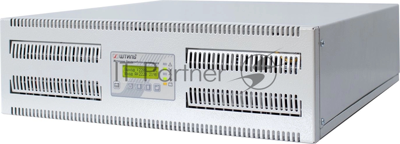 Источник бесперебойного питания Штиль SR SR3110L 8000Вт 10000ВА серый