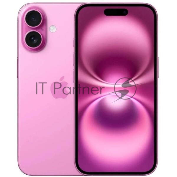 Смартфон Apple iPhone 16, 8/256Gb, розовый