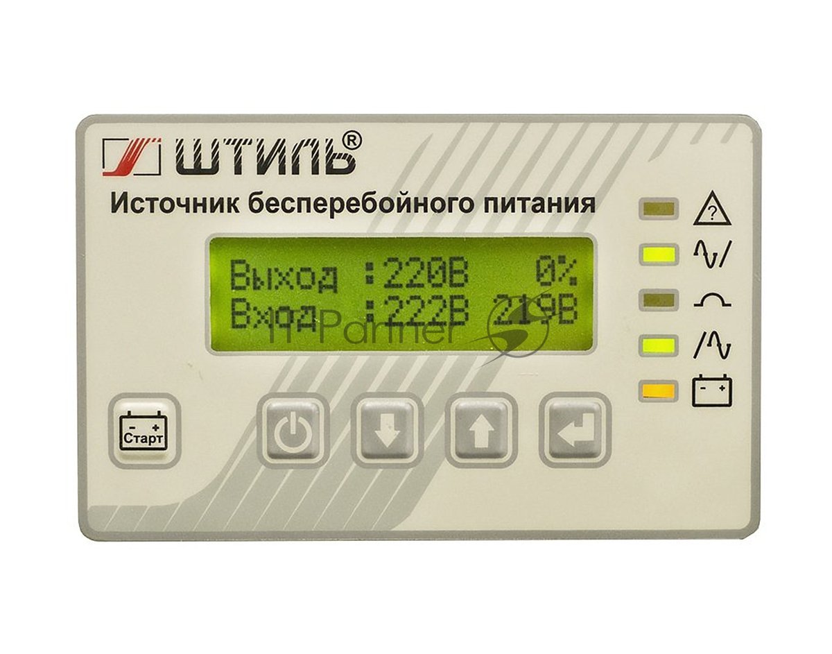 Источник бесперебойного питания Штиль SR1110L 8000Вт 10000ВА серый