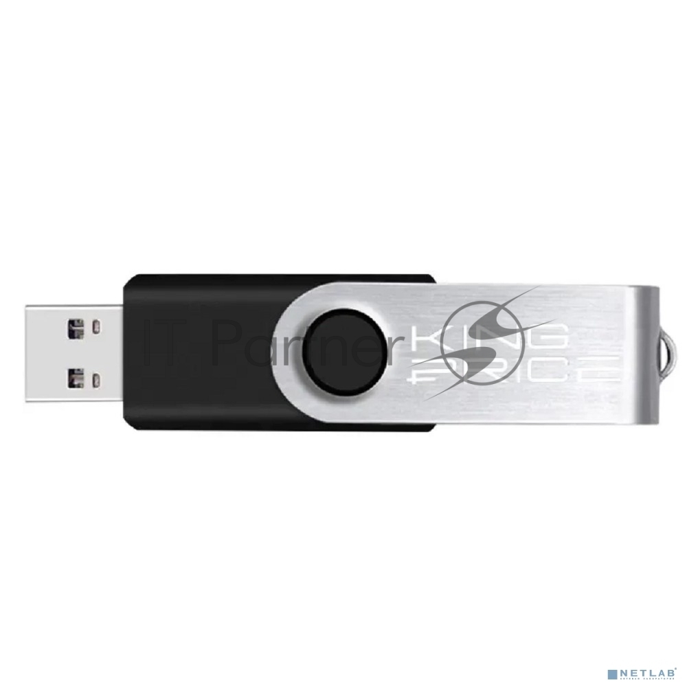 Флешка USB KingPrice KPFD2 (KPFD2A008ABK), 8Gb, USB 2.0, R/W 15/5, черный