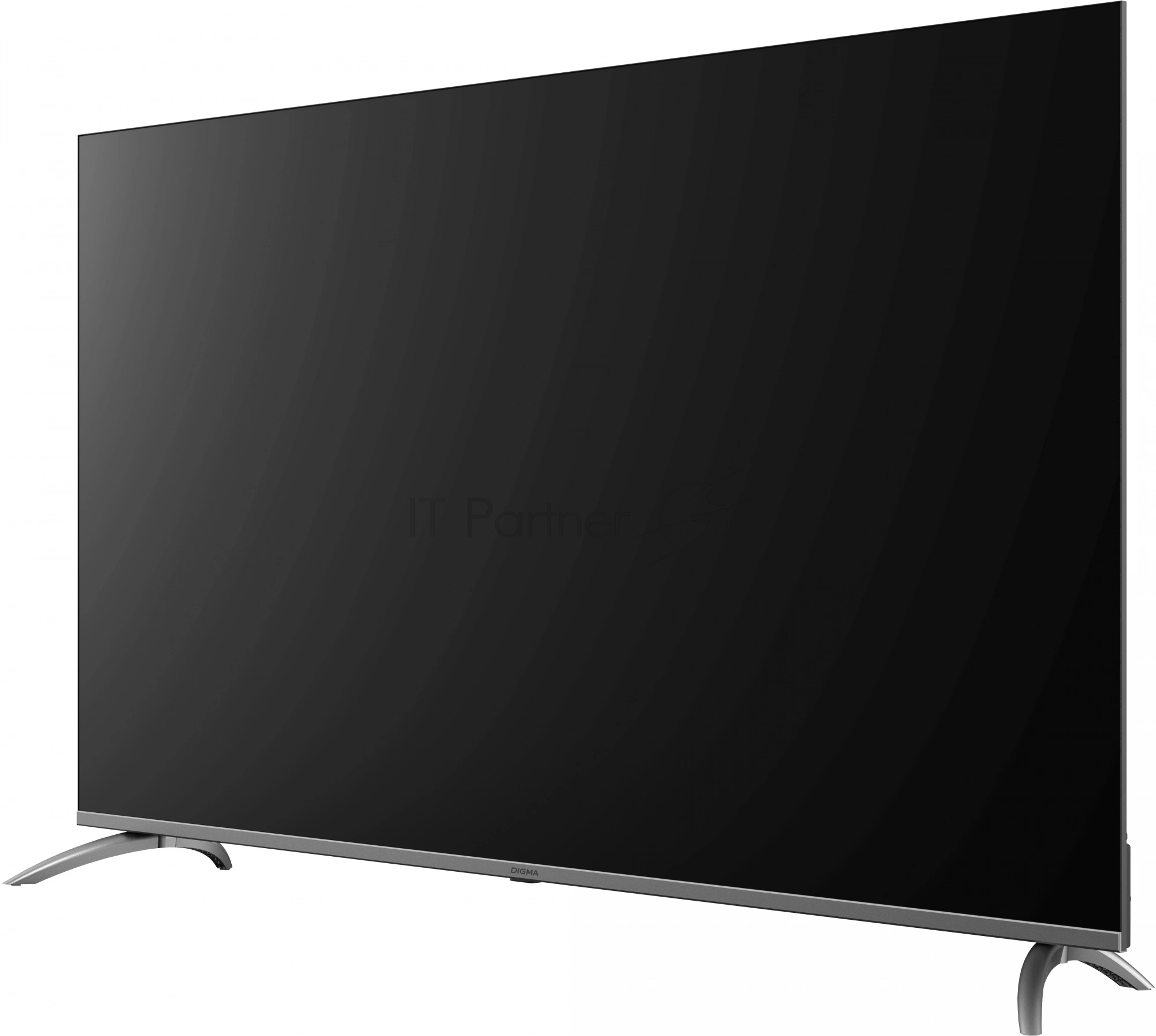 Телевизор Digma 65" DM-LED65UBB41 Metal темно-серебристый LED UHD 60Hz Android TV