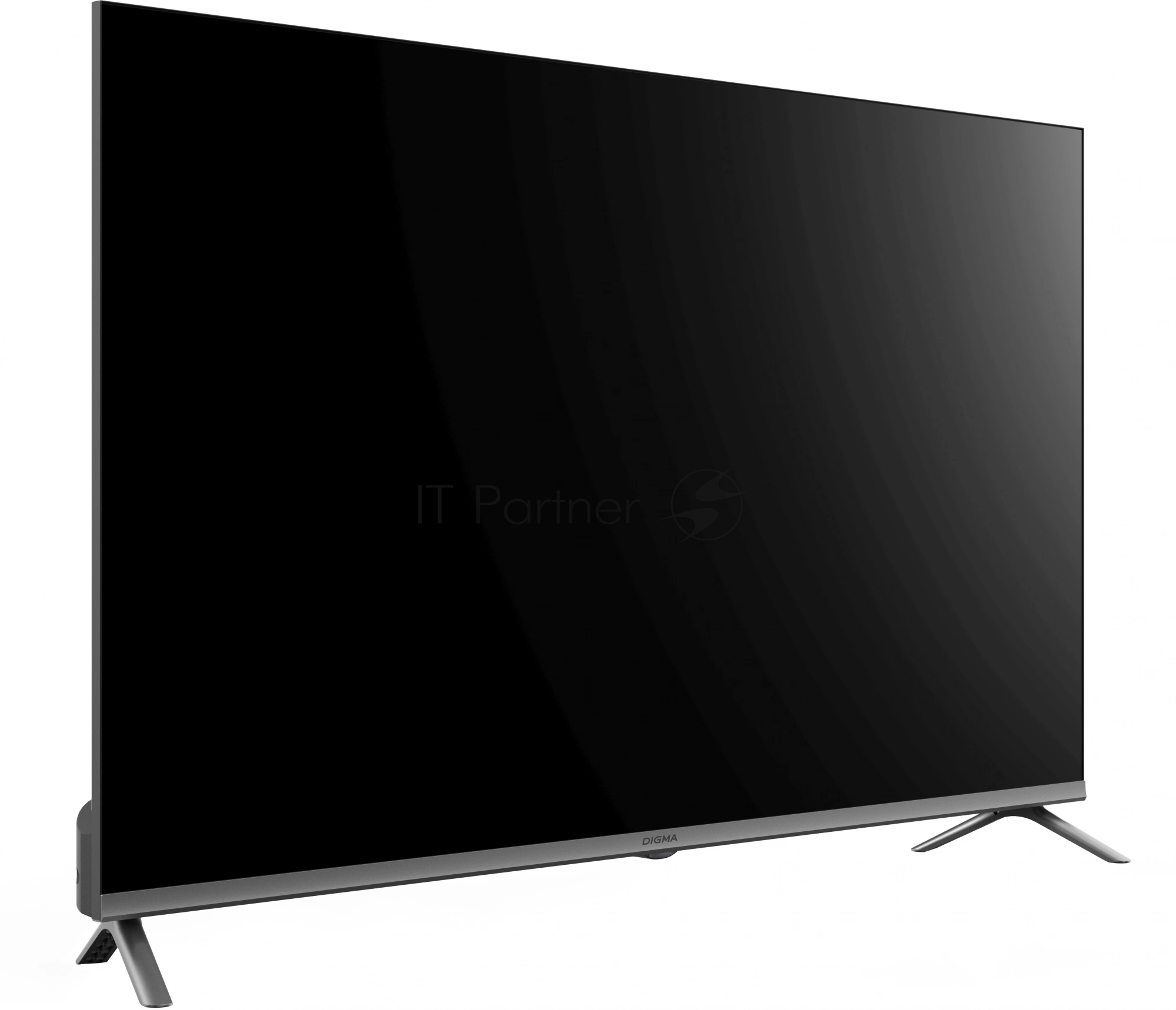 Телевизор Digma 43" DM-LED43UBB41 темно-серебристый/серый LED UHD 60Hz Smart TV