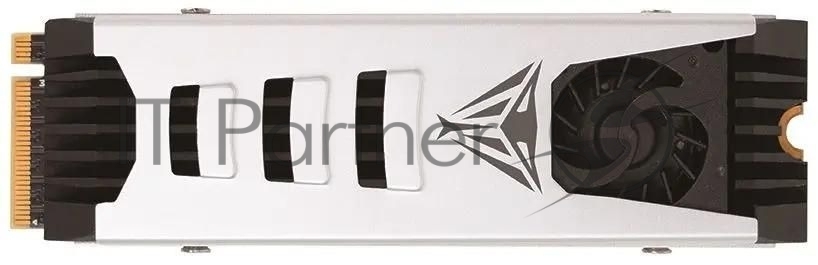 Накопитель SSD Patriot PV553, 4Tb, PCIe 5.0 x4, M.2 2280, NVMe, R/W 12400/11800, с активным охлаждением