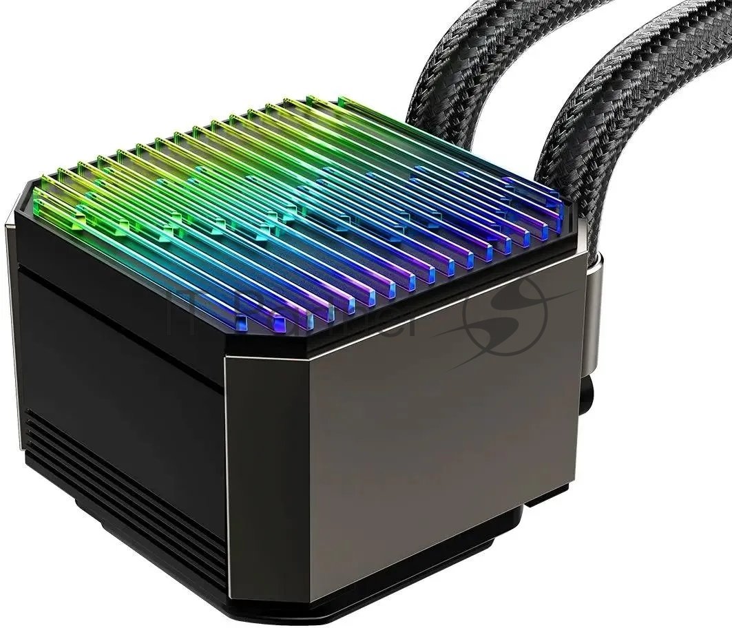 Система жидкостного охлаждения ID-Cooling DX240 MAX ARGb черный 120мм алюминий+медь 2150rpm 32.5db 4-pin 300W