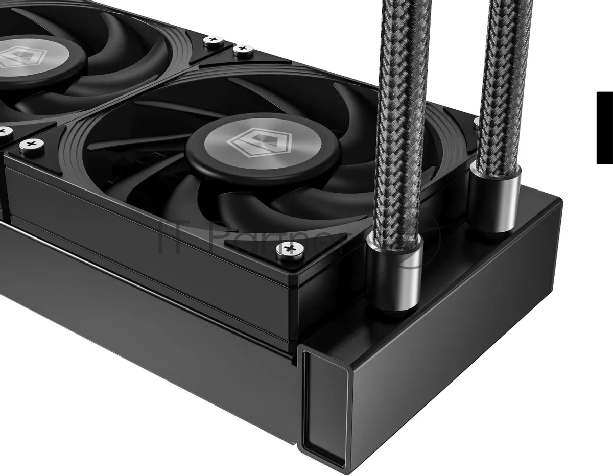 Система жидкостного охлаждения ID-Cooling DX240 MAX ARGb черный 120мм алюминий+медь 2150rpm 32.5db 4-pin 300W