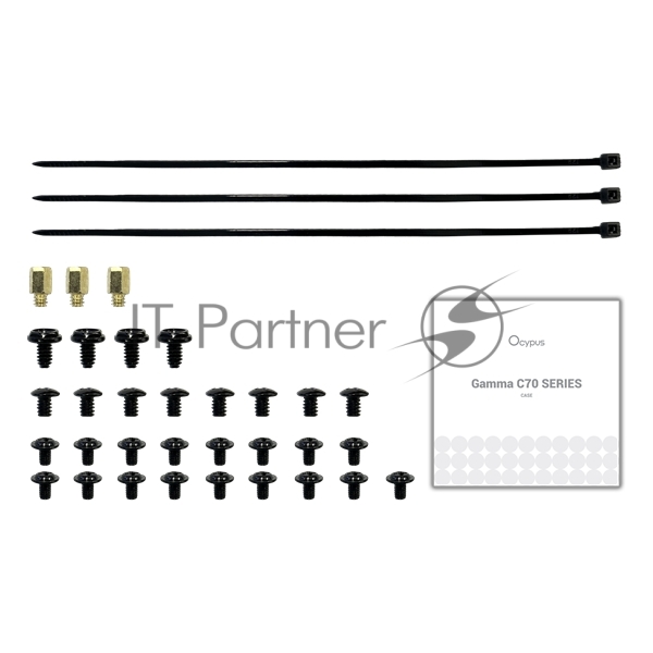 Компьютерный корпус Ocypus Gaммa C70 BK ARGB ATX/win/black/4 ARGB fans/no PSU/Tempered Glass
