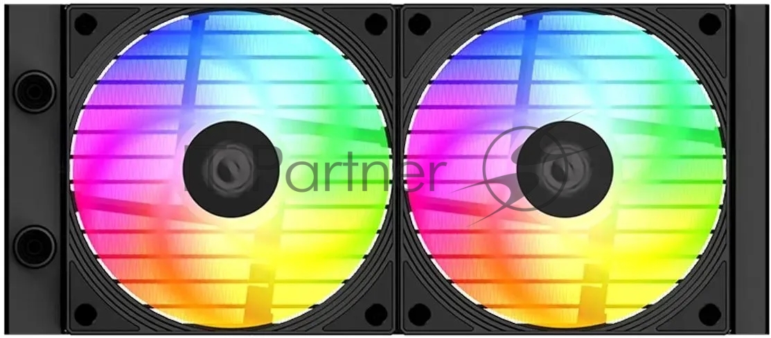 Система жидкостного охлаждения ID-Cooling FX240 INFINITY ARGb черный 120мм алюминий+медь 2000rpm 27.2db 4-pin 300W