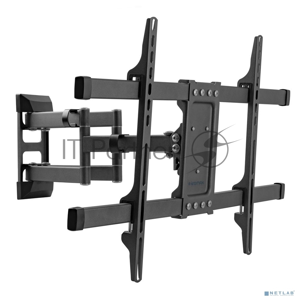 Кронштейн для телевизора Kromax CORBEL-10, 22"-75", макс. 32кг, настенный, поворот и наклон