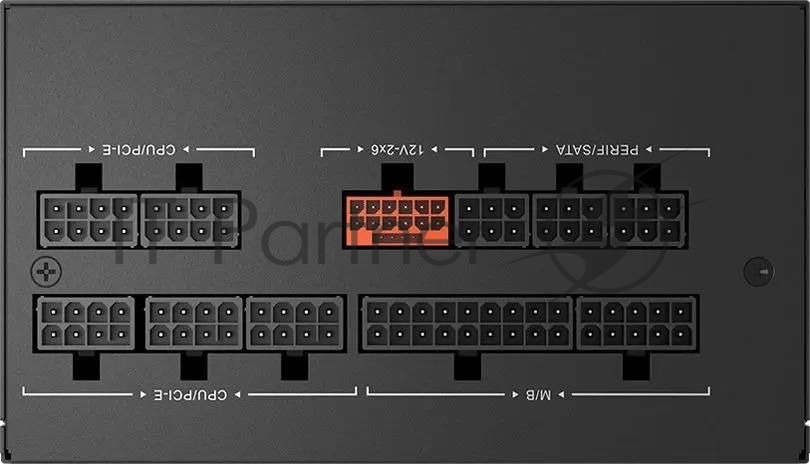 Блок питания PCCOOLER, 850W 80+ Gold (ATX, 3.1, PCIe 5.1 600W, Full modular, 1x24(20+4)pin 550мм, 2xCPU 8(4+4)pin 650мм, 3xPCIe 8(6+2)pin 500мм, 1x12V(2x6) 12+4pin 650мм, 3xSATA*3+MOLEX4pin*1 450+120+120+120мм, Active, 135x135mm, 150x150x86mm, APFC, OVP, UVP, OCP, SCP, OTP, OPP, SPD)