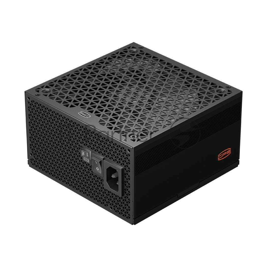 Блок питания PCCOOLER, 850W 80+ Gold (ATX, 3.1, PCIe 5.1 600W, Full modular, 1x24(20+4)pin 550мм, 2xCPU 8(4+4)pin 650мм, 3xPCIe 8(6+2)pin 500мм, 1x12V(2x6) 12+4pin 650мм, 3xSATA*3+MOLEX4pin*1 450+120+120+120мм, Active, 135x135mm, 150x150x86mm, APFC, OVP, UVP, OCP, SCP, OTP, OPP, SPD)