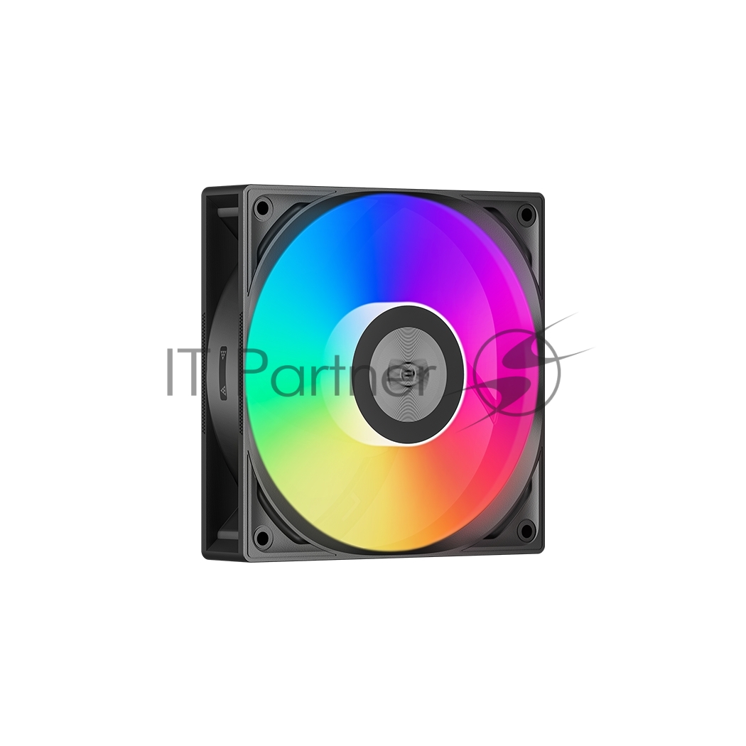 Система охлаждения PCCooler DA360 Pro ARGb Digital BK (300W, 360мм, LED temp., Black, ARGb/Fans: 3x120мм, 75.8CFM, 33.7dBA, 2200RPM/Pump height 57мм, 28dBA, 3000RPM, Rad thickness 27мм/S: 1851, 1700, 1200, 20XX, 115X, AM5, AM4)