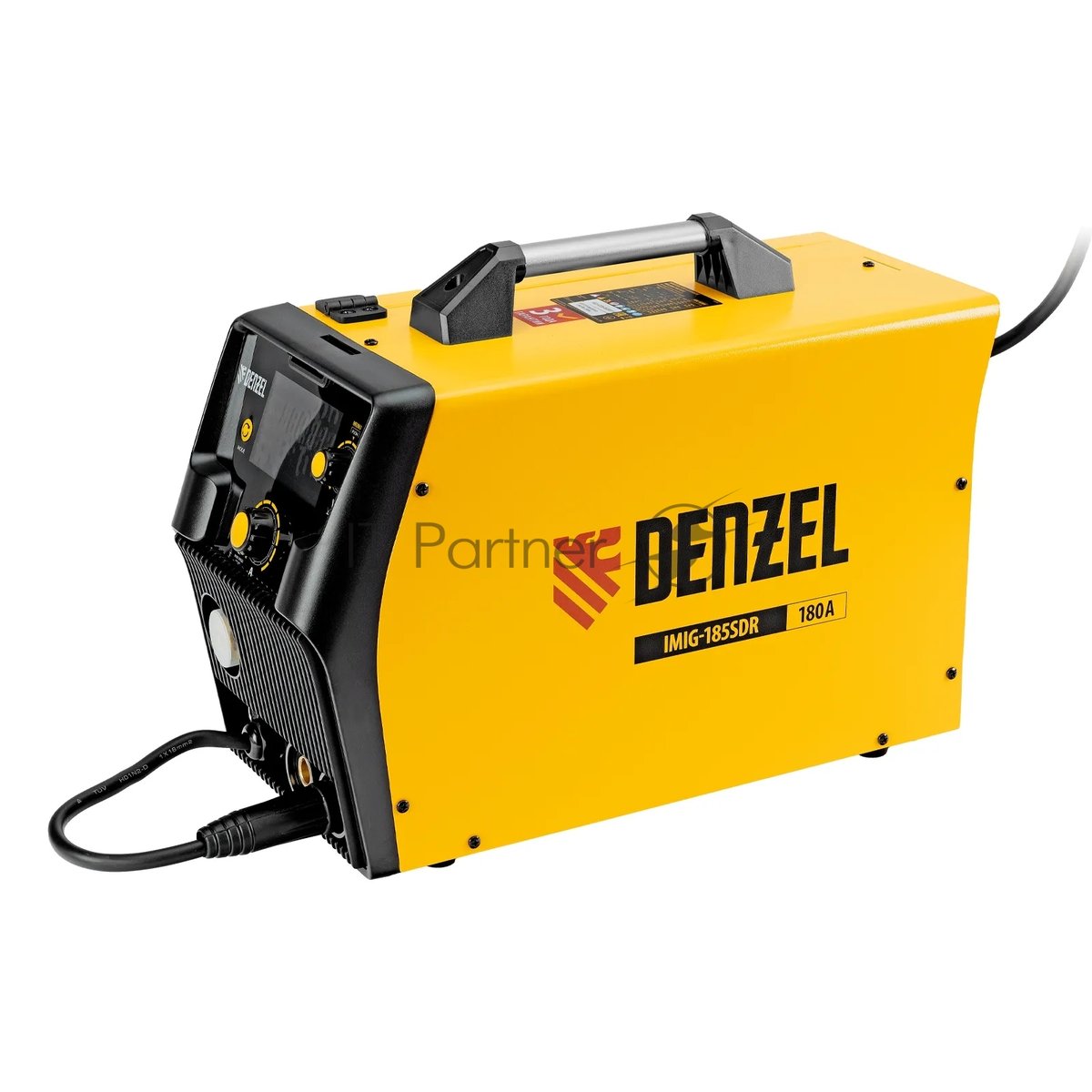 Аппарат инвертор. полуавтомат. cварки Denzel IMIG-185SDR, 180 А, ПВ 60%, катушка 5 кг