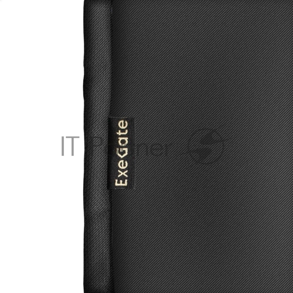 Сумка для ноутбука ExeGate Start S1518 Black, черная, полиэстер, для ноутбуков до 15.6"