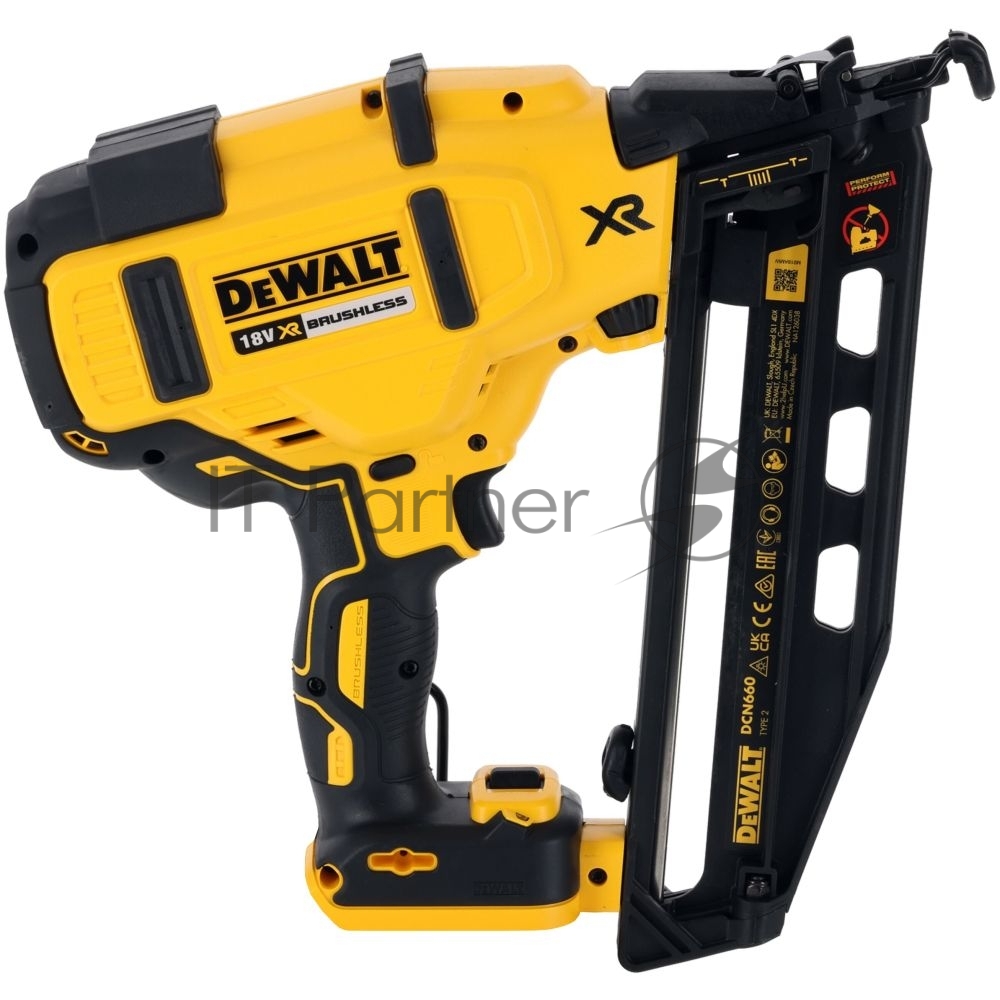 Аккумуляторный шпилькозабивной пистолет DeWalt DCN660D2, 18 В XR, 2 АКБ 2 А·ч