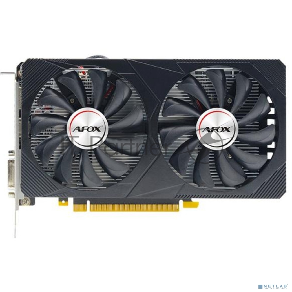 Видеокарта AFOX NVIDIA GeForce GTX 1650 SUPER 4G, 4Gb GDDR6, 128 bit, 1xHDMI 2.0, 1xDVI-D, 1xDP, GPU 1530 MHz