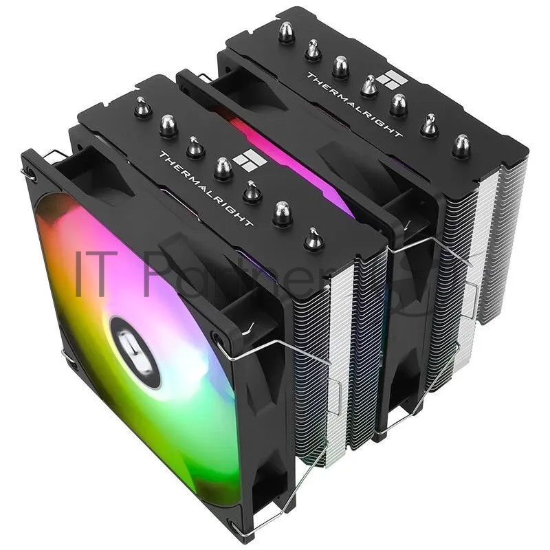 Кулер Thermalright Phantom Spirit 120 SE ARGb Soc-AM5/AM4/1151/1200/1700 черный 4-pin 25.6dB Al+Cu 765gr Ret (PS120-SE-ARGb)