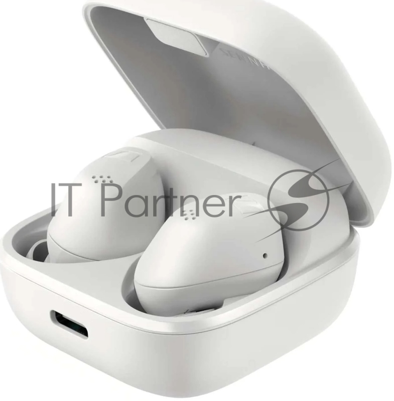 Наушники TWS Sennheiser Accentum True Wireless белый, внутриканальные, Bluetooth, гибридное активное шумоподавление, до 8 ч