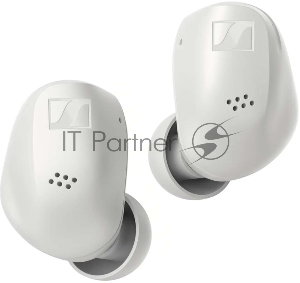 Наушники TWS Sennheiser Accentum True Wireless белый, внутриканальные, Bluetooth, гибридное активное шумоподавление, до 8 ч