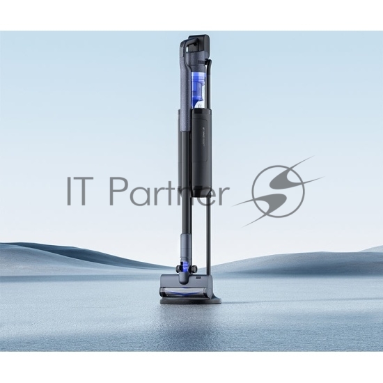 Пылесос вертикальный Roidmi Cordless vacuum cleaner with selfcleaning station X200 Jet серый, питание от аккумулятора, 145 Вт, уборка сухая, пылесборник 0.65 л