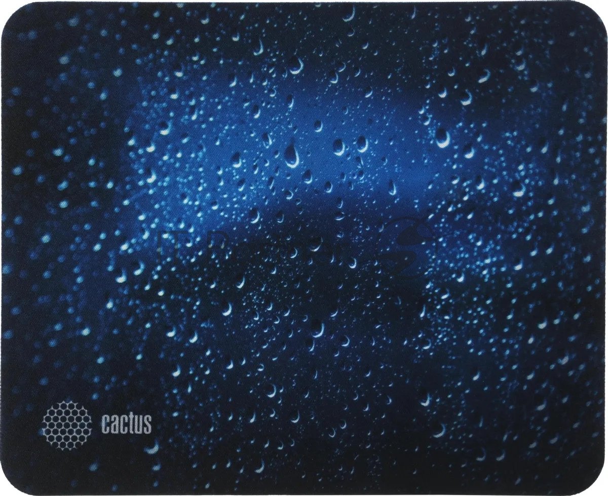 Коврик для мыши Cactus Water Drops 220x180x2мм (CS-MPC-P05XS)